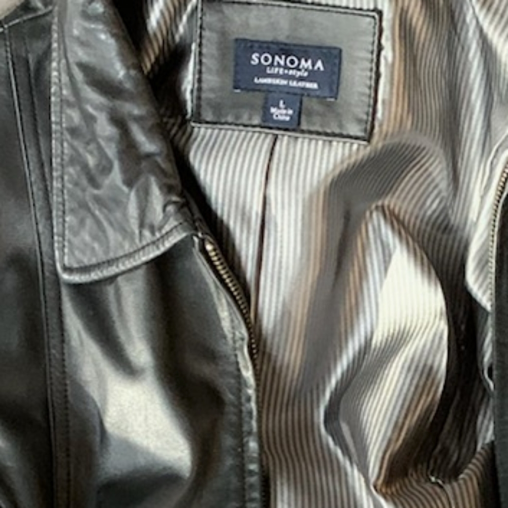 Leather jacket